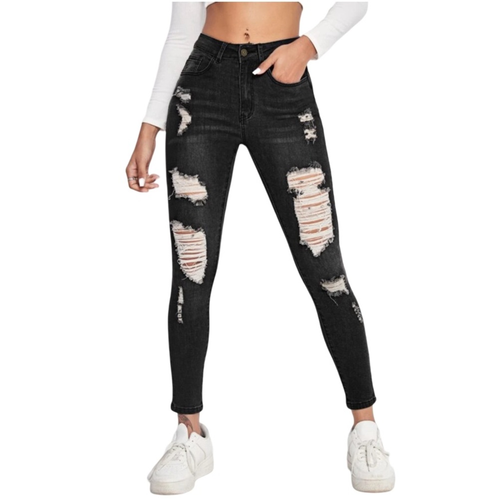 Ripped Skinny Jeans